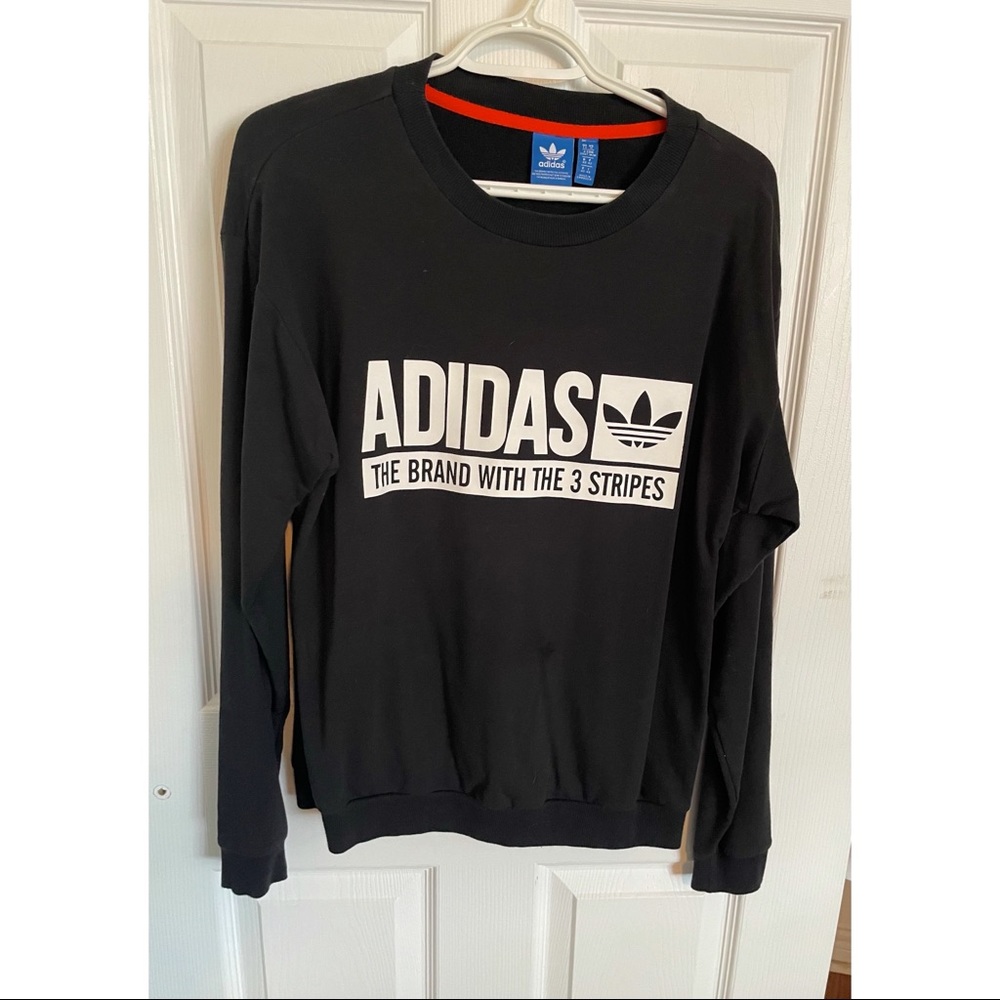 Adidas logo sweater